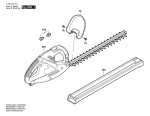 Bosch 0 600 H47 042 AHS 4-16 Hedge Trimmer 230 V / GB Spare Parts AHS4-16